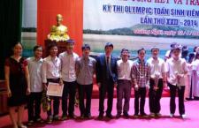 Trường ĐHKHTN đạt giải Nhất toàn đoàn tại Kỳ thi Olympic Toán học sinh viên toàn quốc năm 2014